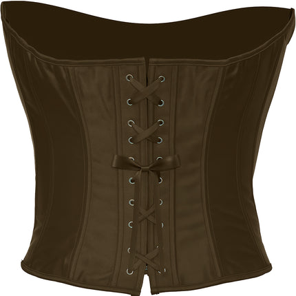 Corset marron pour dames