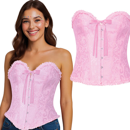 Corset rose pâle Dames