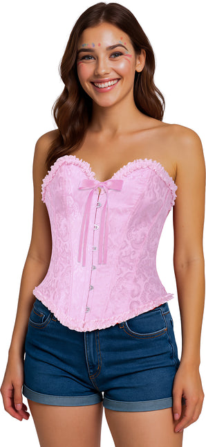 Corset rose pâle Dames