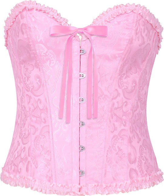 Corset rose pâle Dames