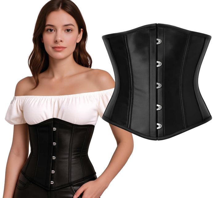 Corset noir dentelle pour dames