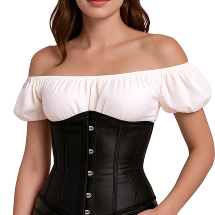 Corset noir dentelle pour dames