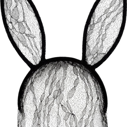 Bandeau en dentelle avec motif lapin