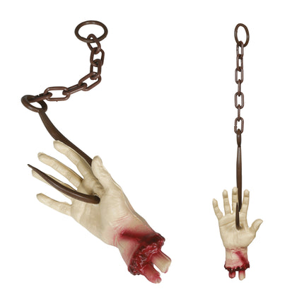 Halloween Nep Hand Met Haak 57cm