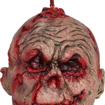 Halloween Hoofd Zombie 38cm