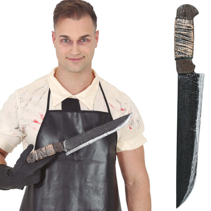 Halloween Nep Mes Slager 42cm