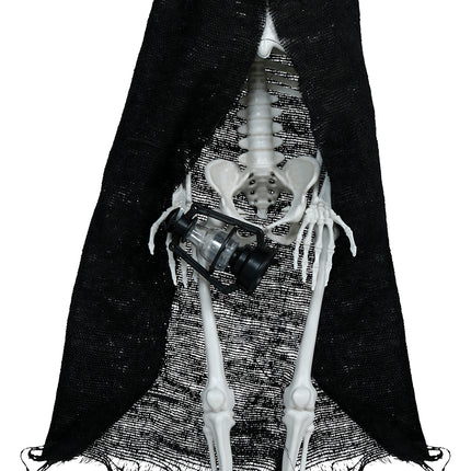 Cape squelette d'Halloween 40 cm