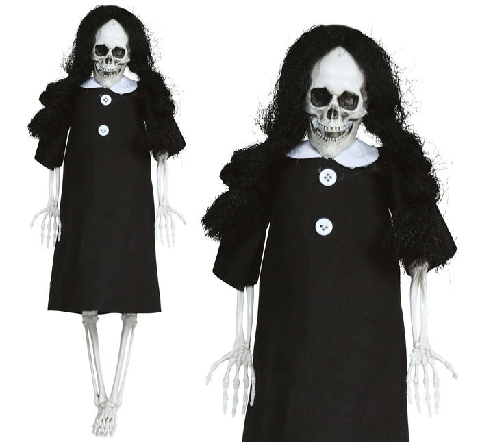 Halloween Skelet Jurk 40cm
