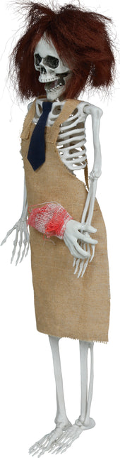 Halloween Skelet Hangend Met Schort 40cm