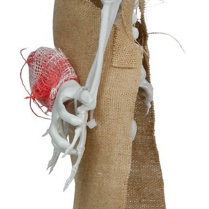 Halloween Skelet Hangend Met Schort 40cm