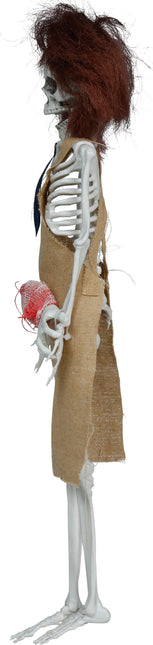 Halloween Skelet Hangend Met Schort 40cm