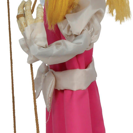 Halloween Pop Hangend Meisje Met Licht, Geluid En Beweging 105cm