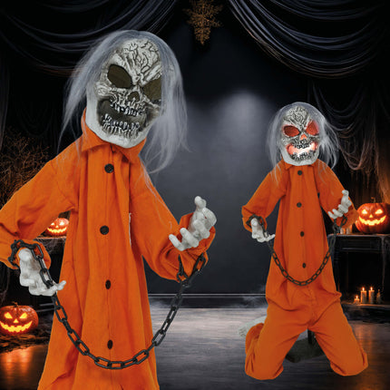 Halloween Pop Gevangene Licht, Geluid En Beweging 1,05m