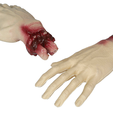 Halloween Nep Hand Afgehakt 22cm