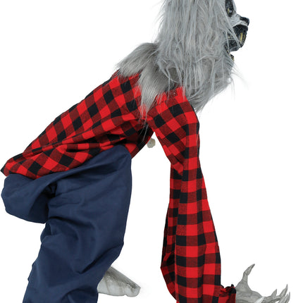 Halloween Pop Weerwolf Met Licht, Geluid En Beweging 90cm