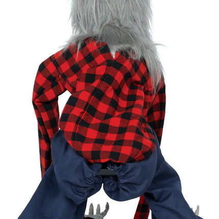 Halloween Pop Weerwolf Met Licht, Geluid En Beweging 90cm