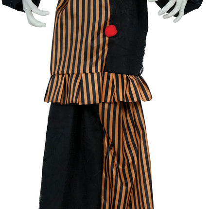 Halloween Pop Clown Met Licht, Geluid En Beweging 1,7m
