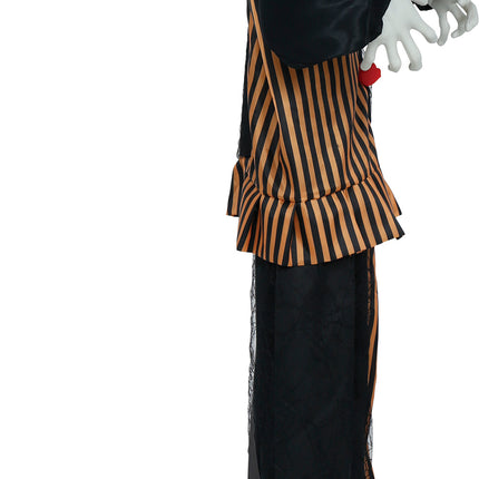 Halloween Pop Clown Met Licht, Geluid En Beweging 1,7m