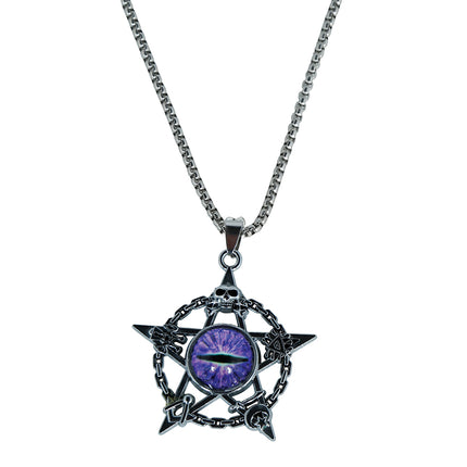 Halloween Ketting Demonenoog 5cm