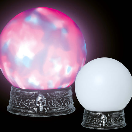 Halloween Glazenbol Met Licht 20cm
