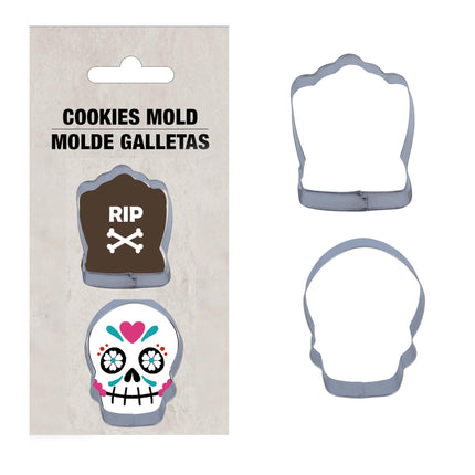Halloween Koekvormpjes 2st