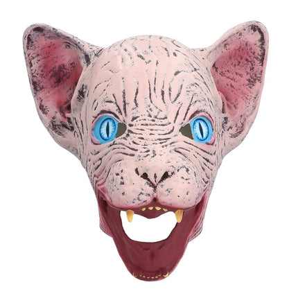 Masque en latex « Horror cat »