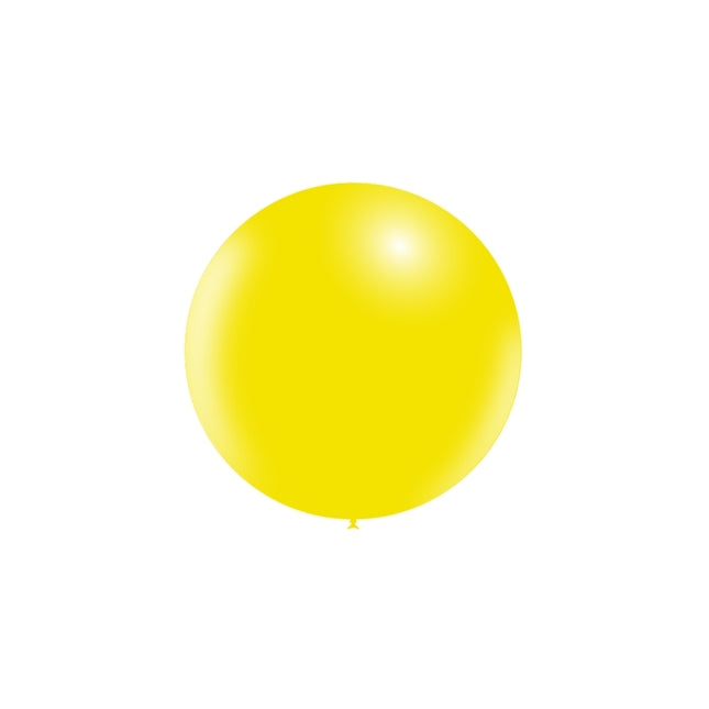 Ballon géant jaune citron 60cm