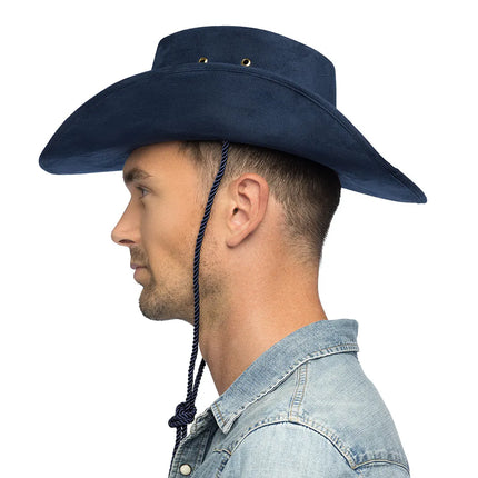 Chapeau de cowboy Tennessee (aspect daim)