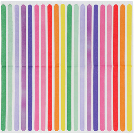 Serviettes Stripetastic 33x33cm /20