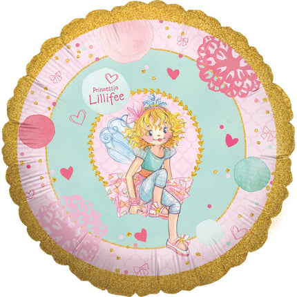 Ballon à l'hélium Princesse Lillifee, rond, vide, 45 cm