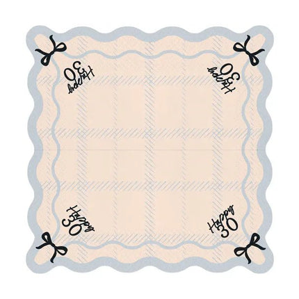 30 Jaar Servetten 33cm 12st van Partydeco koop je bij Partywinkel