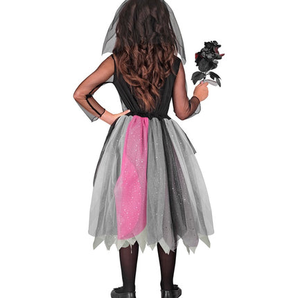 ROBE DE SQUELETTE AVEC DES ROSES
