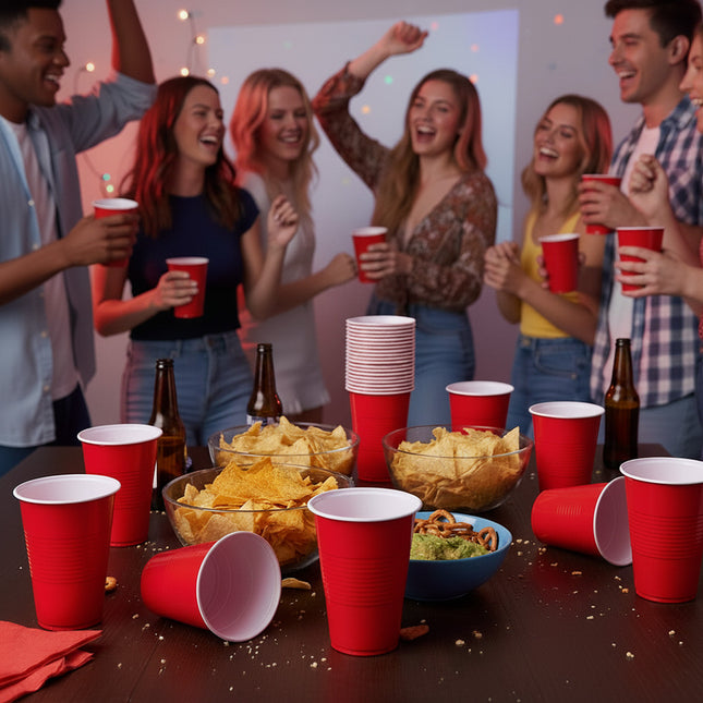 Gobelets rouges 53cl 40pcs