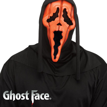 Masque Ghostface Orange Pumpkin