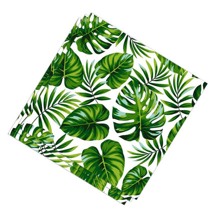 Serviettes de table Feuilles de palmier 33cm 12pcs