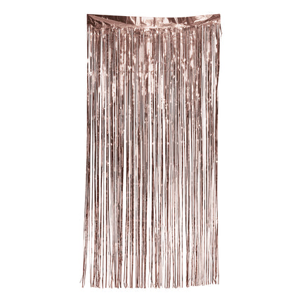 Rideau de porte or rose 2m