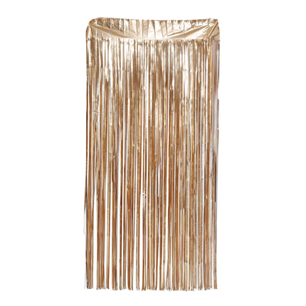 Tapis de rideau de porte doré 2m