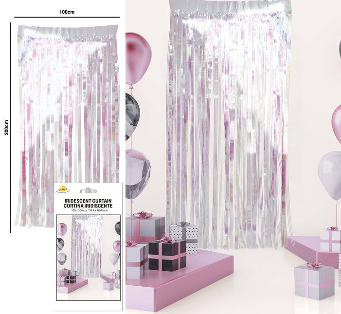 Rideau de porte Holographique 2m