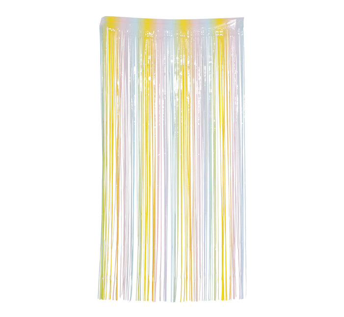 Rideau de porte coloré 2m