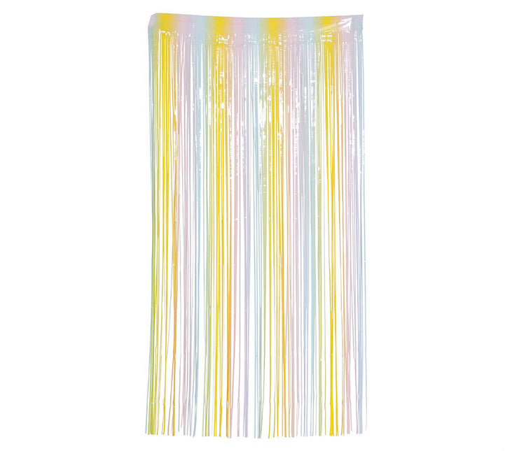 Rideau de porte coloré 2m