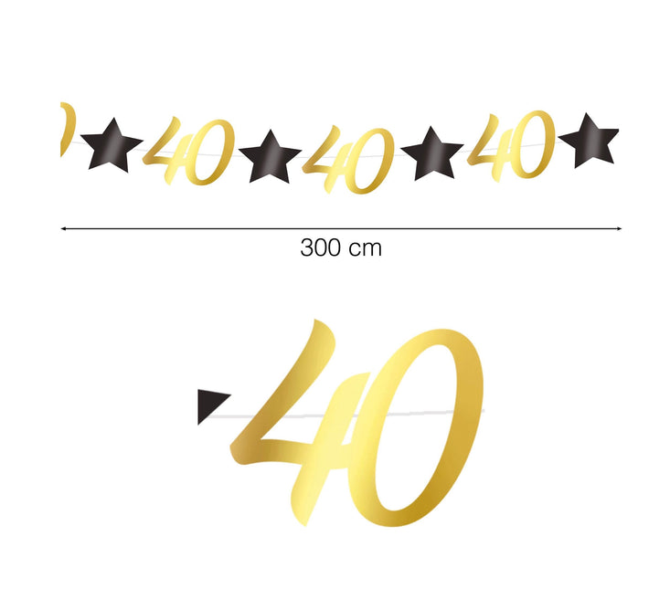 Garland 40 ans 3m