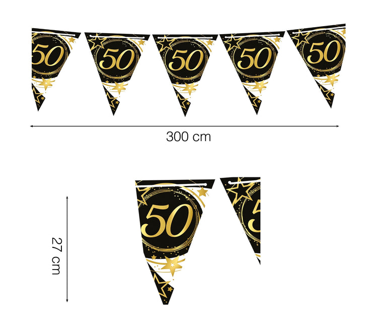 Papier des 50 ans de Garland 3m