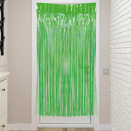 Rideau de porte vert 2m