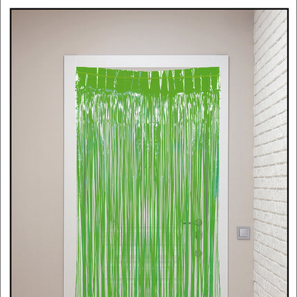 Rideau de porte vert 2m