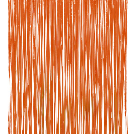 Rideau de porte orange 2m