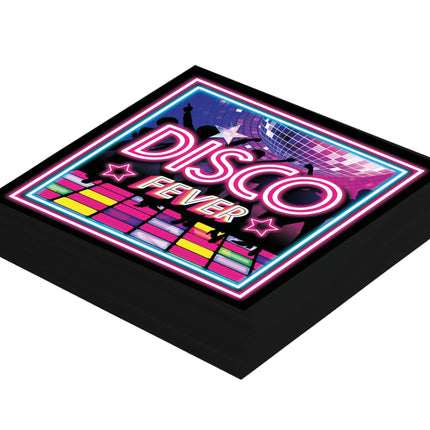 Serviettes Disco 70S 33cm 12pcs