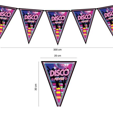 Disco 70S Slinger Pennant 3m