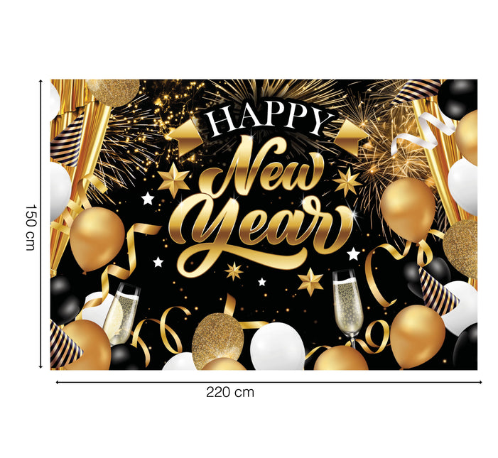 Décoration murale de la bonne année 2.2m