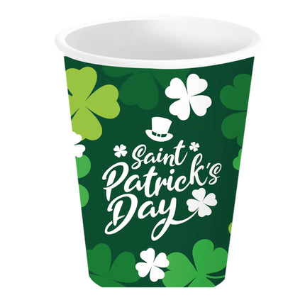St. Gobelets de la fête de Patrick 240ml 6pcs