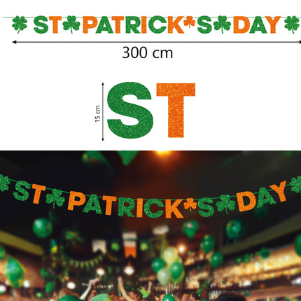 Guirlande St. Patrick 300 cm